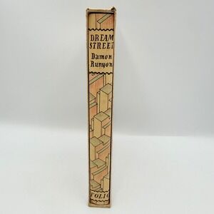 Damon Runyon Dream Street Folio Society 1989 Hardcover Book with Slipcase
